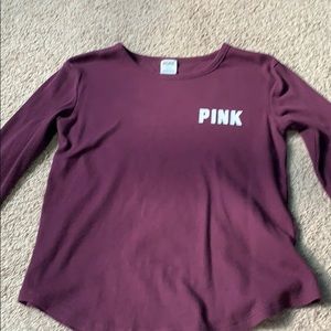 Purple/maroon vs pink long sleeve